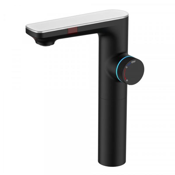 Смеситель для раковины MORANS сенсорный высокий, черный матовый 076004 Смеситель для раковины MORANS сенсорный высокий, черный матовый 076004