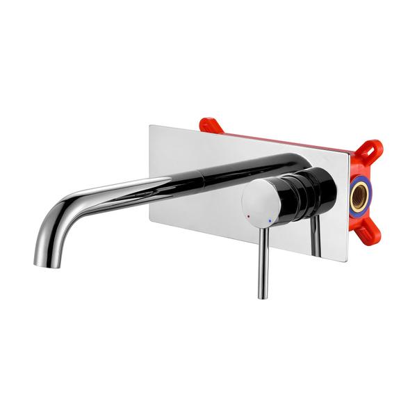 Смеситель для раковины VENTAS R скрытого монтажа, совместный, хром 076009 Смеситель для раковины VENTAS R скрытого монтажа, совместный, хром 076009