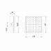 Верхний душ BERGES NARDIS S BLACK 23 см, черный матовый 072002